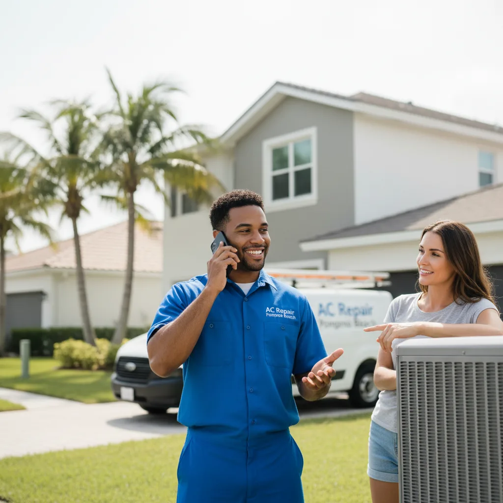 AC Repair Pompano Beach customer support in Calipatria